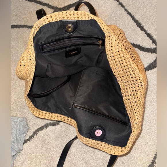 DKNY Paloma Woven Tote - Picture 7 of 8